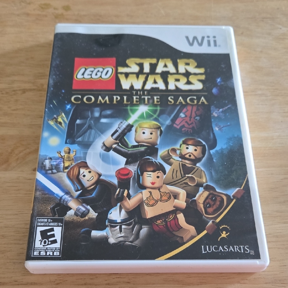 Wii Lego Star Wars The Complete Saga Game